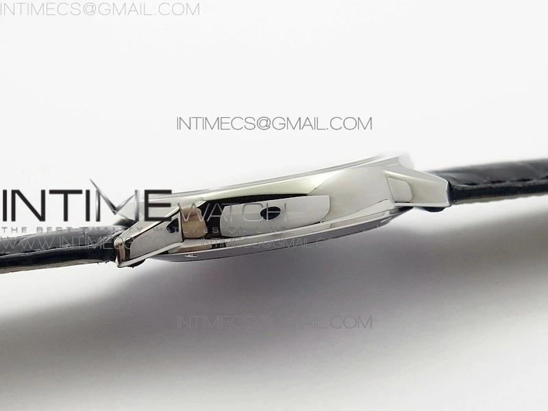 Ronde Solo de Cartier 29.5mm K11 1:1 Best Edition White Dial on Black Croco Leather Strap Ronda Quartz
